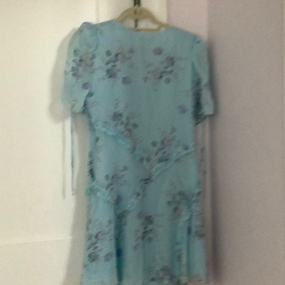 LoveShackFancy Blue Floral Dress - Picture 2 of 6